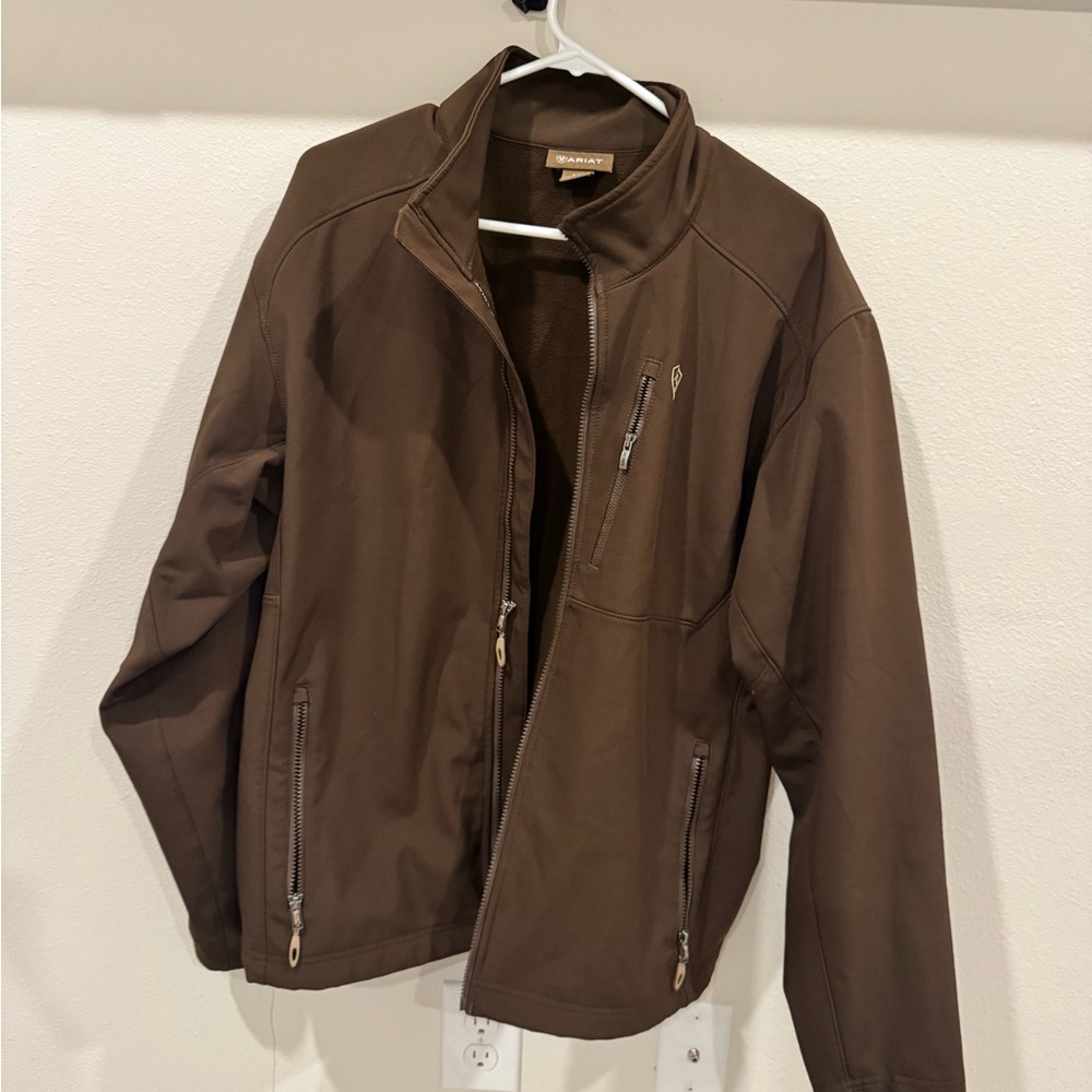 Ariat Men's Chocolate Brown Lightweight Jacket